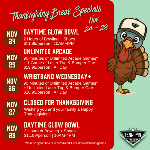 Thanksgiving Break Specials web