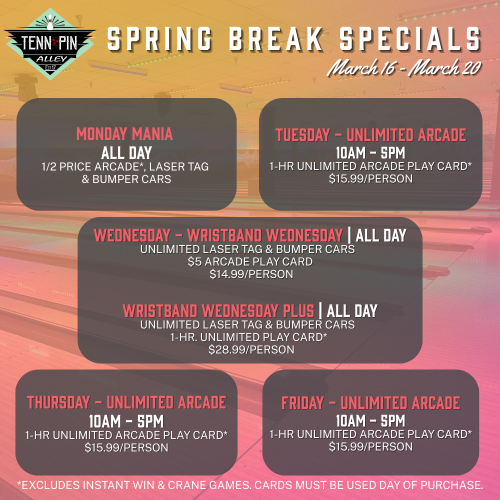 Spring Break March 16-20 (1000 x 1000 px)